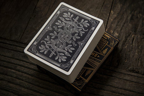 2x Decks Monarchs Theory 11 Playing Cards Blue Gold Magic Tricks