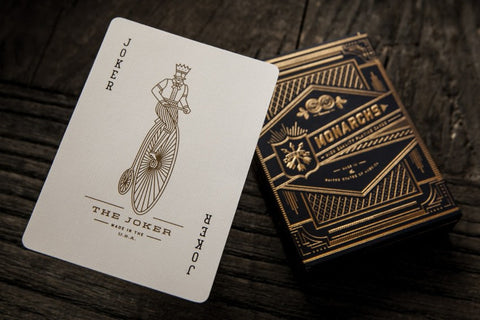 2x Decks Monarchs Theory 11 Playing Cards Blue Gold Magic Tricks