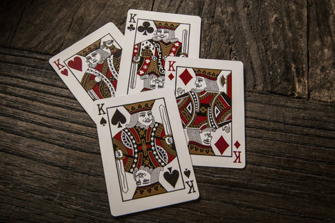 2x Decks Monarchs Theory 11 Playing Cards Blue Gold Magic Tricks