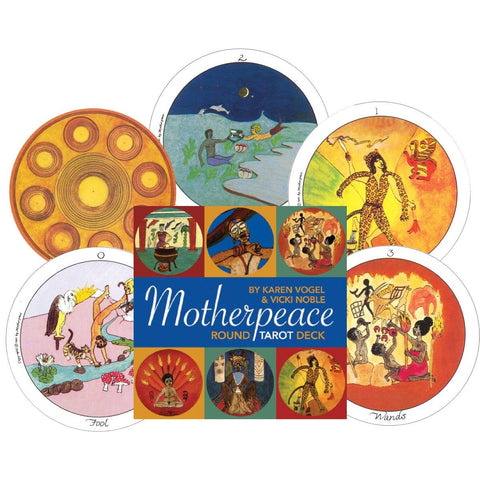 Motherpeace Round Tarot Deck Esoteric Telling US Games Systems Metaphysical NEW