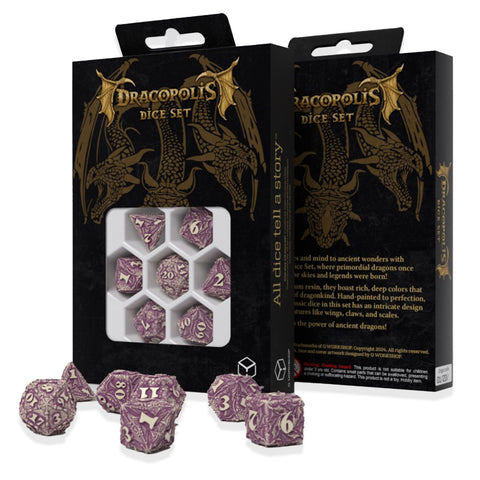 Dracopolis The Yucatan Featherwing Dice Set Q-WORKSHOP