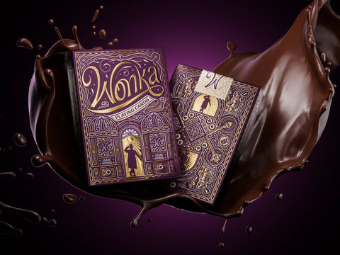 Wonka Playing Cards Premium Theory 11 Magic Tricks Chocolate Factory USpcc T1184