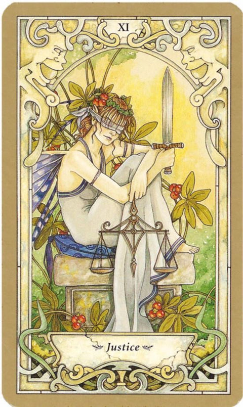 Mystic Faerie Tarot Cards Deck Linda Ravenscroft Barbara Moore Llewellyn NEW