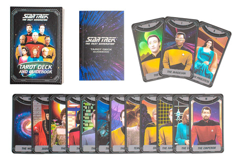 Star Trek: The Next Generation Tarot Cards Deck & Guidebook Insight Editions NEW