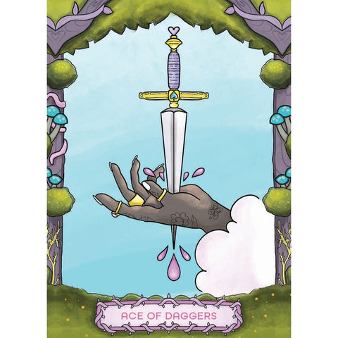 Sweet Forager's Tarot Card Deck Rockpool Publishing Fairytale By Sam Rook RP151