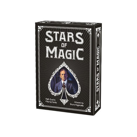 Stars Of Magic Black Edition Playing Cards Deck Lo Scarabeo Made In USa NEW