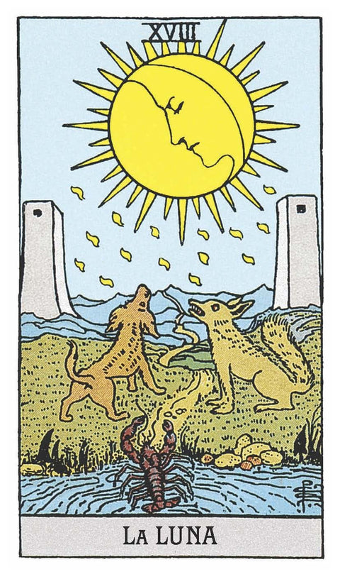Tarot of A.E. Waite Blue Edition, Standard, Portuguese AGM