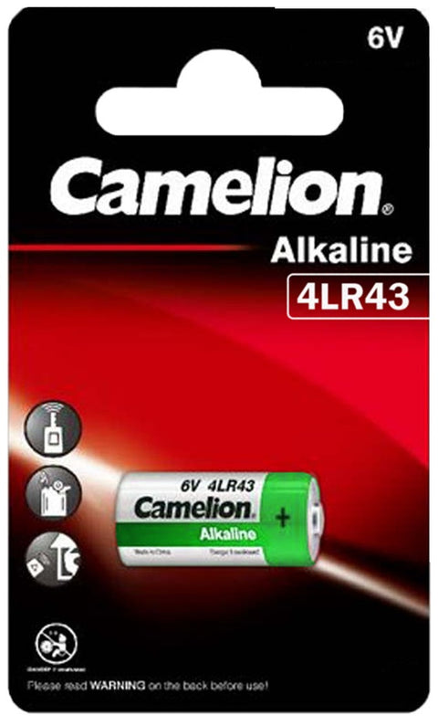 Camelion 4Lr43 Alkaline Battery Special For Camera Px27 6V 1Bl