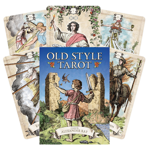 Old Style Tarot Cards Deck & Booklet By Alexander Ray US Games Systems