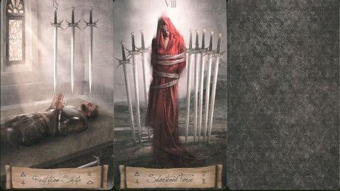 Heaven & Earth Tarot Kit Cards Deck And Book Set Jack Sephiroth Lo Scarabeo NEW