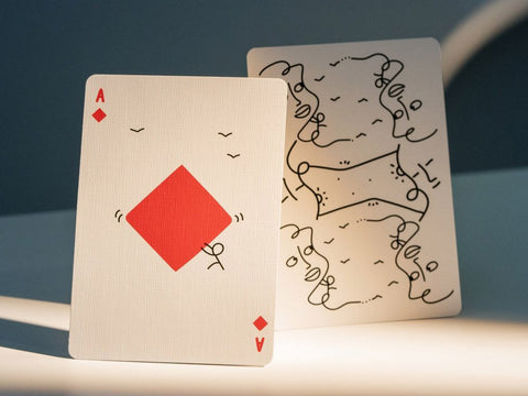 Shantell Martin Whitney White Theory 11 Playing Cards Deck Magic Tricks NEW