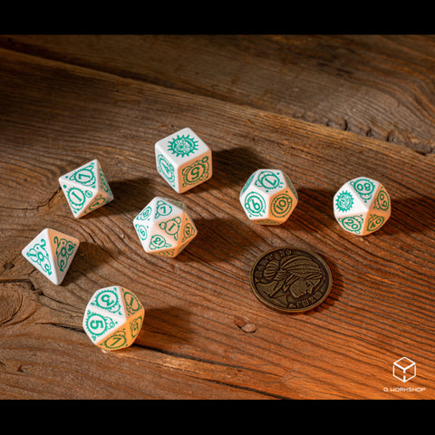 The Witcher Dice Set Ciri The Law Of Surprise Rpg Playing Games Q-Workshop NEW