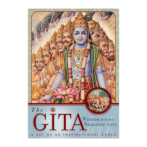 The Gita Deck Wisdom Bhagavad Gita Inspirational Card Deck Insight Editions NEW