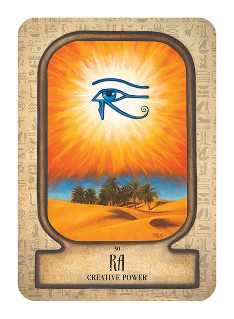 Auset Egyptian Oracle Cards Rockpool E.Jensen & M.Klement Divination Alchemy NEW