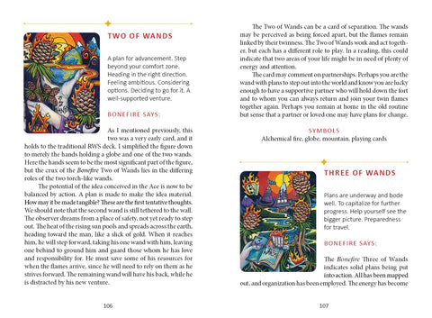 Bonefire Tarot Cards Deck 2Nd Edition Gabi Angus-West Schiffer Publishing Sp172
