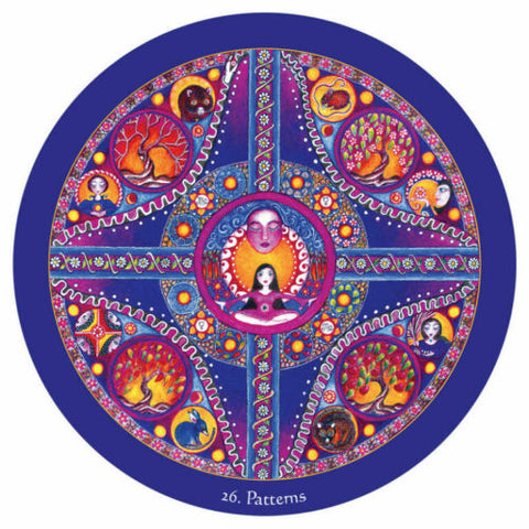 Mandala Healing Oracle Cards Deck Blue Angel Esoteric Journey To Your Heart NEW