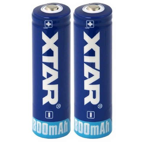 Xtar 14500 Aa Battery Rechargeable R6 3,7V Li-Ion 800 Mah Lithium 2.96 Wh Bulk