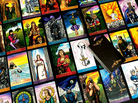 Steele Wizards Tarot Cards Deck Pamela Steeler Soul Schiffer Publishing Sp180