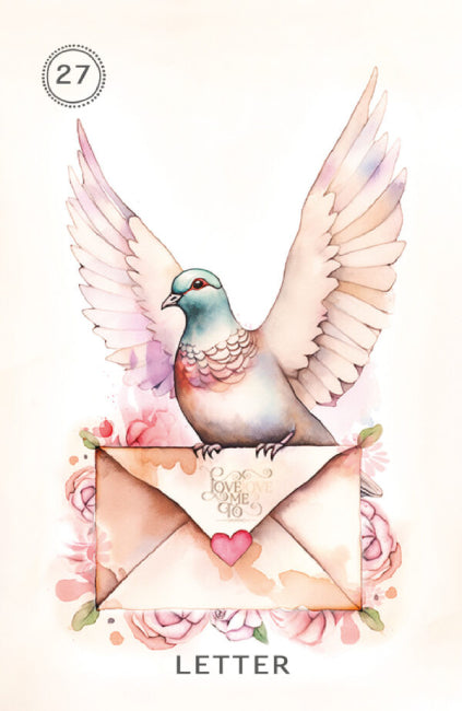 Sweet Blossom Lenormand Cards Deck Irene Captijn Divination Agm Urania