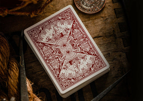 Pioneers Red Playing Cards Deck Ellusionist 1893 Exclusive Quality Poker NEW