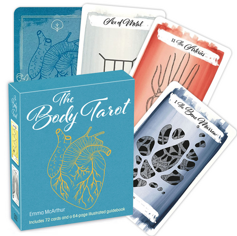 The Body Tarot Cards & Full Guidebook Cico Books By Emma Mcarthur Anatomic NEW