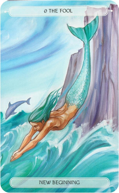 Oceanic Tarot Cards & Illustrated Book Cico Books By Jayne Wallace Ocean NEW