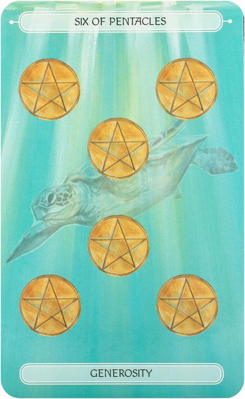 Oceanic Tarot Cards & Illustrated Book Cico Books By Jayne Wallace Ocean NEW