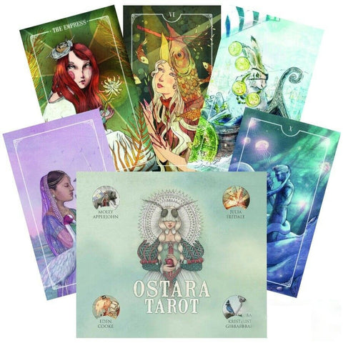 Ostara Tarot Cards Deck Schiffer Publishing Esoteric Julia Iredale Krista NEW