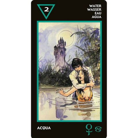 Manara Erotic Tarot Deck Cards Mildo Esoteric Fortune Telling Lo Scarabeo NEW