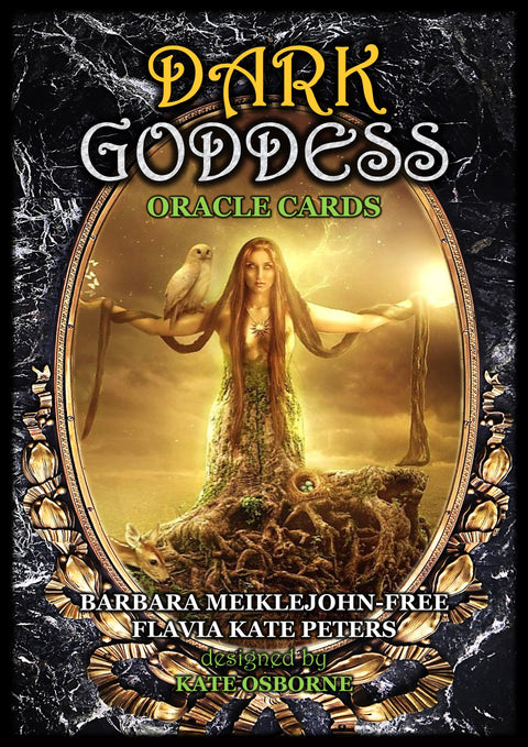 Dark Goddess Oracle Cards Deck And Guidebook Solarus Divine Feminine NEW