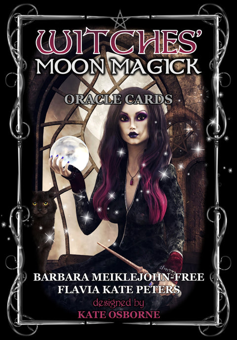 Witches Moon Oracle – Solarus Magick Cards Deck & Ritual Guidebook
