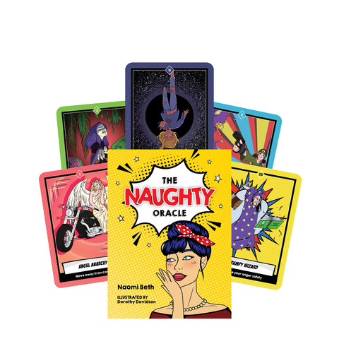 The Naughty Oracle Cards Deck Rockpool Naomi Beth Dorothy Davidson Authentic NEW