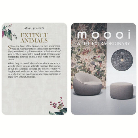 Rare Theory11 Moooi Extinct Animals Playing Cards. Poker Size. USA Made. Sealed.