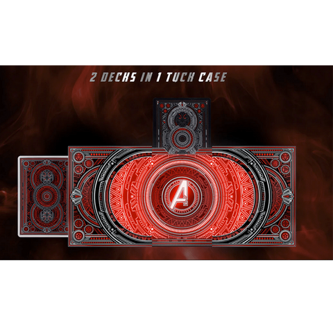 Avengers Ultron Playing Cards 2 Decks Pvc & Paper Led Lights Difatta Dif10