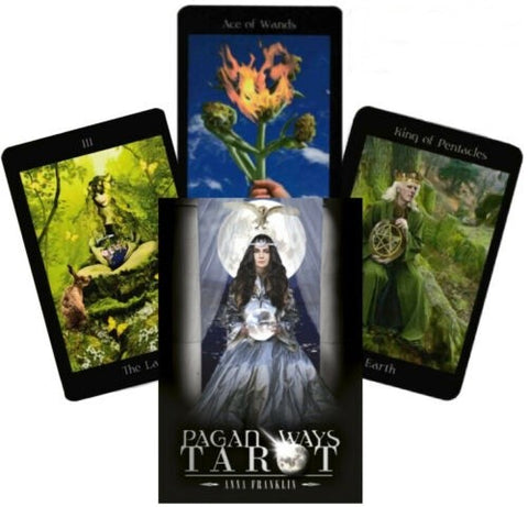 Pagan Ways Tarot Cards Deck Book Set Schiffer Publishing Anna Franklin NEW