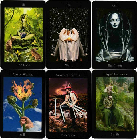 Pagan Ways Tarot Cards Deck Book Set Schiffer Publishing Anna Franklin NEW