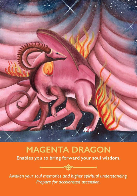 Dragon Oracle Cards Deck And Guidebook Hay House By Diana Cooper Spiritual NEW