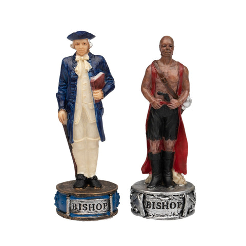 Pirates Chess Set Italfama, Hand-Painted Resin, Faux Leather Board