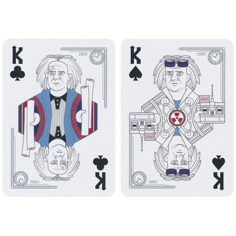 Bicycle BTTF Deck - Back To The Future Playing Cards Deck Poker Size