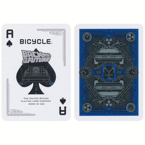 Bicycle BTTF Deck - Back To The Future Playing Cards Deck Poker Size