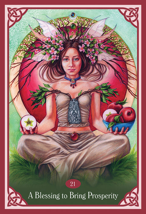 Blessed Be Oracle Cards Deck Original Blue Angel By Lucy Cavendish Esoteric NEW