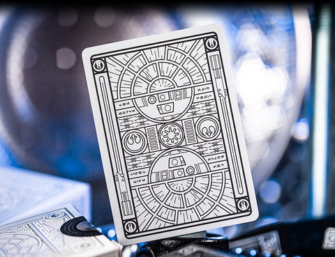 2x Decks Star Wars Silver Dark And Light Theory 11 Playing Cards Deck Magic