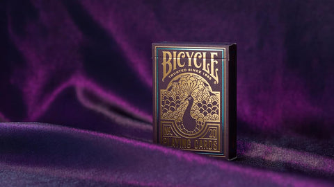 Bicycle Peacock Purple No 20 Playing Cards Deck Cold Foil USpcc 10044808