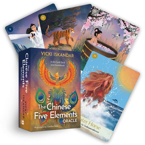 The Chinese Five Elements Oracle Cards Deck Hay House By Vicki Iskandar NEW
