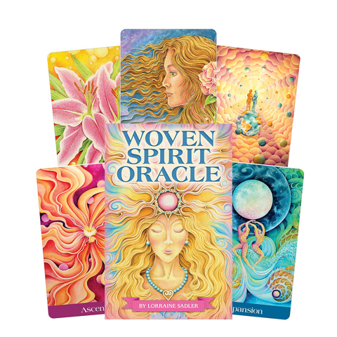 Woven Spirit Oracle Cards Deck L. Sadler Universal Energy US Games Systems