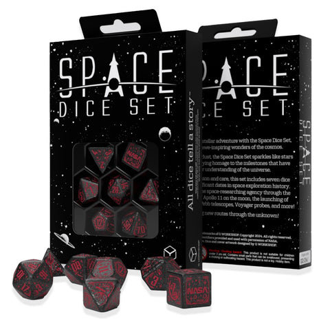 Space Dice Set: Voyager Q-WORKSHOP