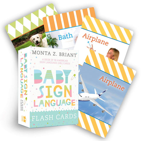 Baby Sign Language Flash Cards American Asl Deck