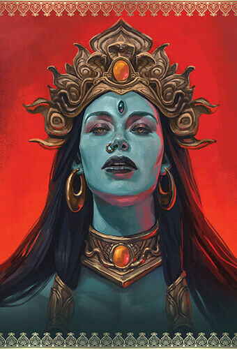 Kali Orakel Pocket Edition Blue Angel Karten Alana Fairchild Jimmy Manton Pkal44
