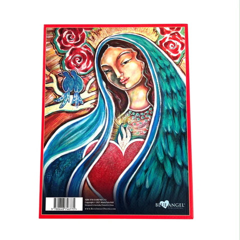 Mother Mary Oracle Journal & Book Of Sacred Practices A.Fairchild Blue Angel NEW