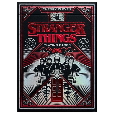 Stranger Things Playing Cards Poker Size USpcc Made In USa Theory 11 Netflix NEW